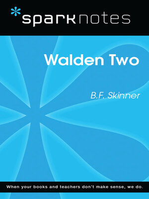 cover image of Walden Two (SparkNotes Literature Guide)